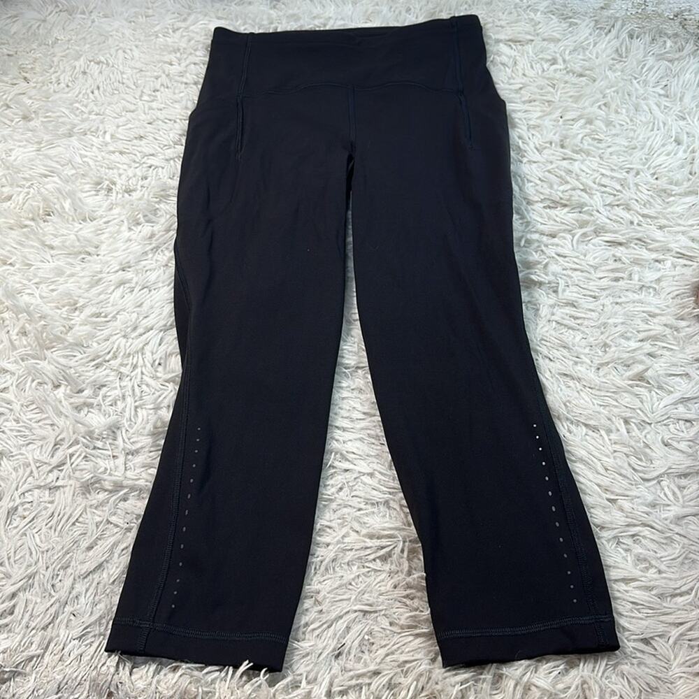 Lululemon Swift Speed High-Rise Crop 21" Black